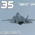 [军机秀/飞行展示4K]F-35A BEO Wolfe-2023年巴黎勒布尔歇国际航展