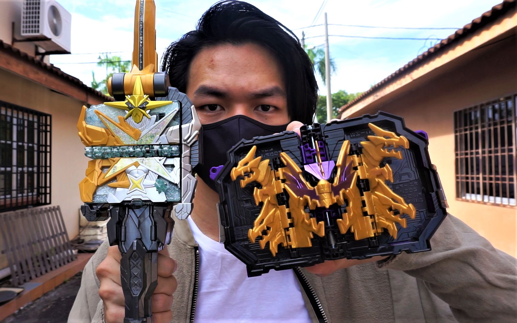 【假面骑士圣刃】最光x-swordman变身!新形态妄想变身 变身音!