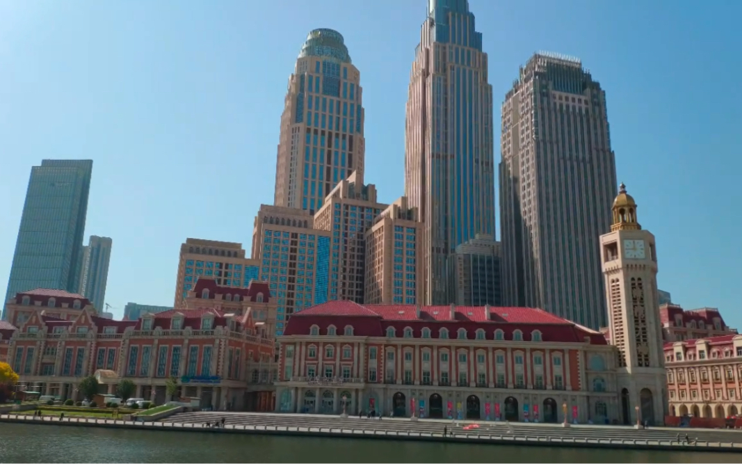 【实拍】天津站海河广场 拍摄于2021年夏-找北指南studio-找北指南