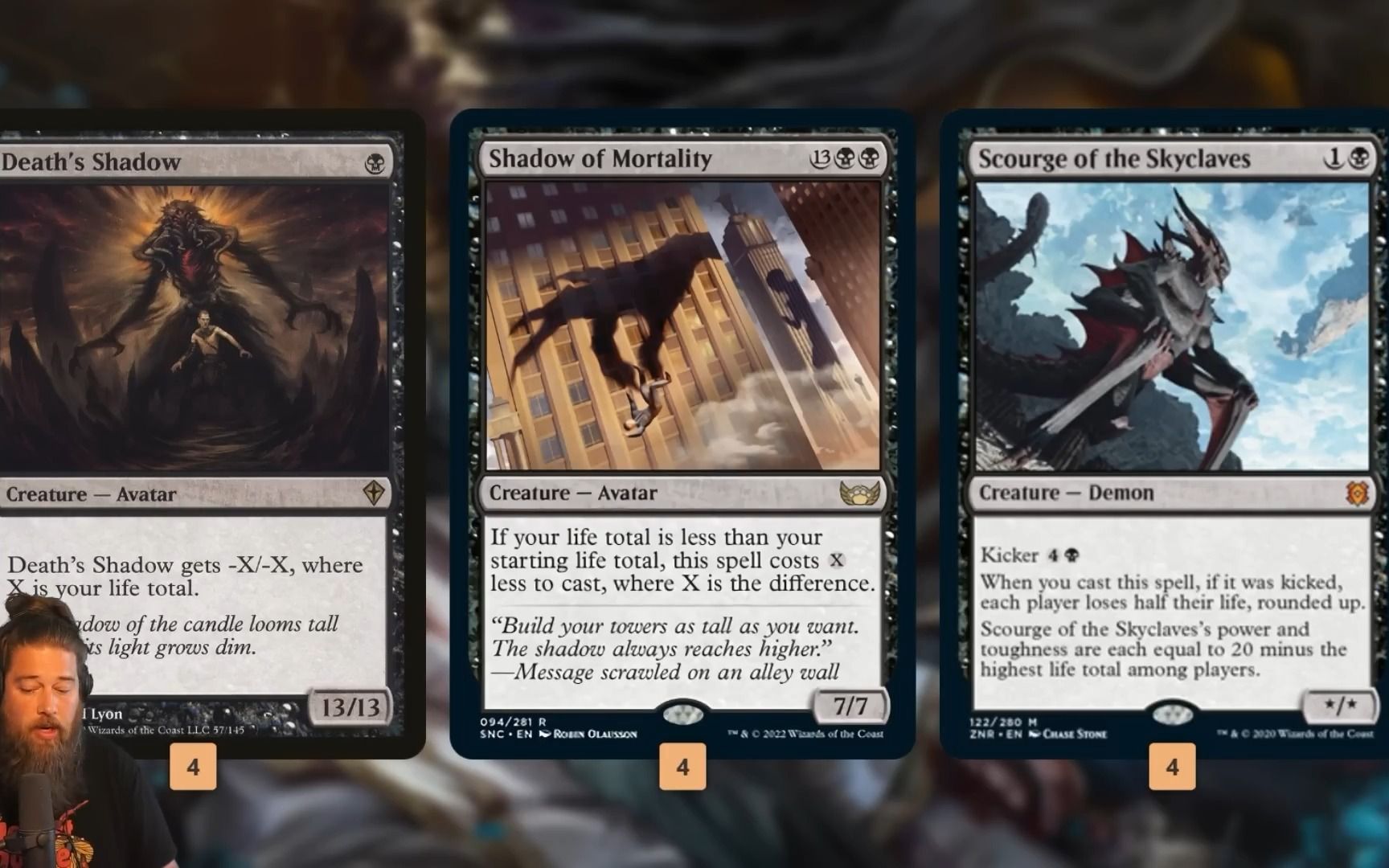 预算$100(48t)的摩登纯黑死亡阴影 万智牌mtga【搬运】