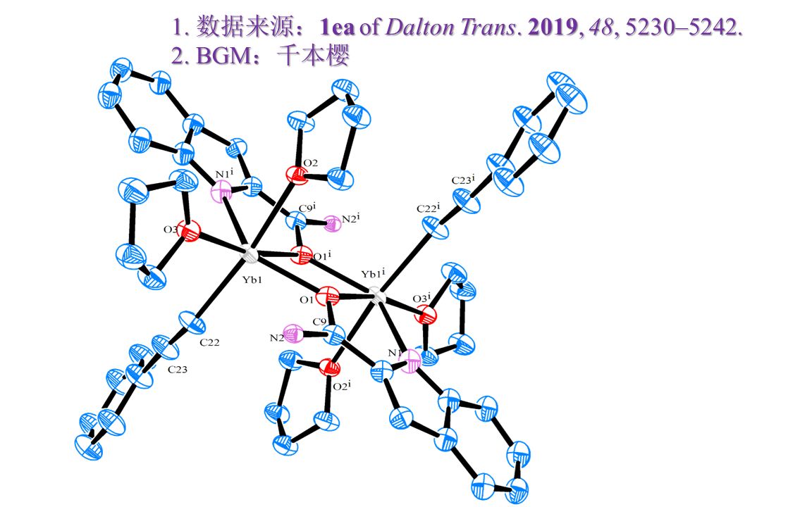 Olex2晶体解析与精修实例9哔哩哔哩bilibili