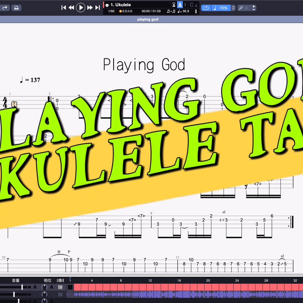 Polyphia Playing God Ukulele Tab (guitar pro 8) 