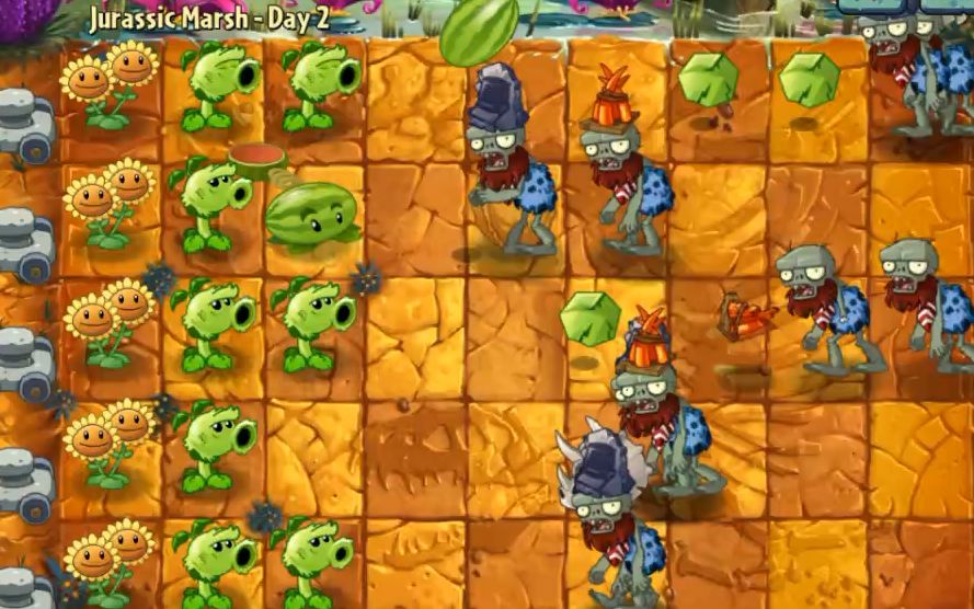 植物大战僵尸2 侏罗纪1-3 附带彩陶_哔哩哔哩 (゜-゜)つロ 干杯~-bili
