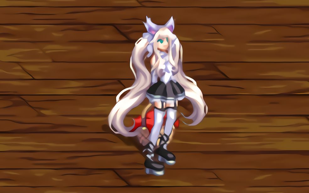 【dnf补丁】女法可爱白猫时装