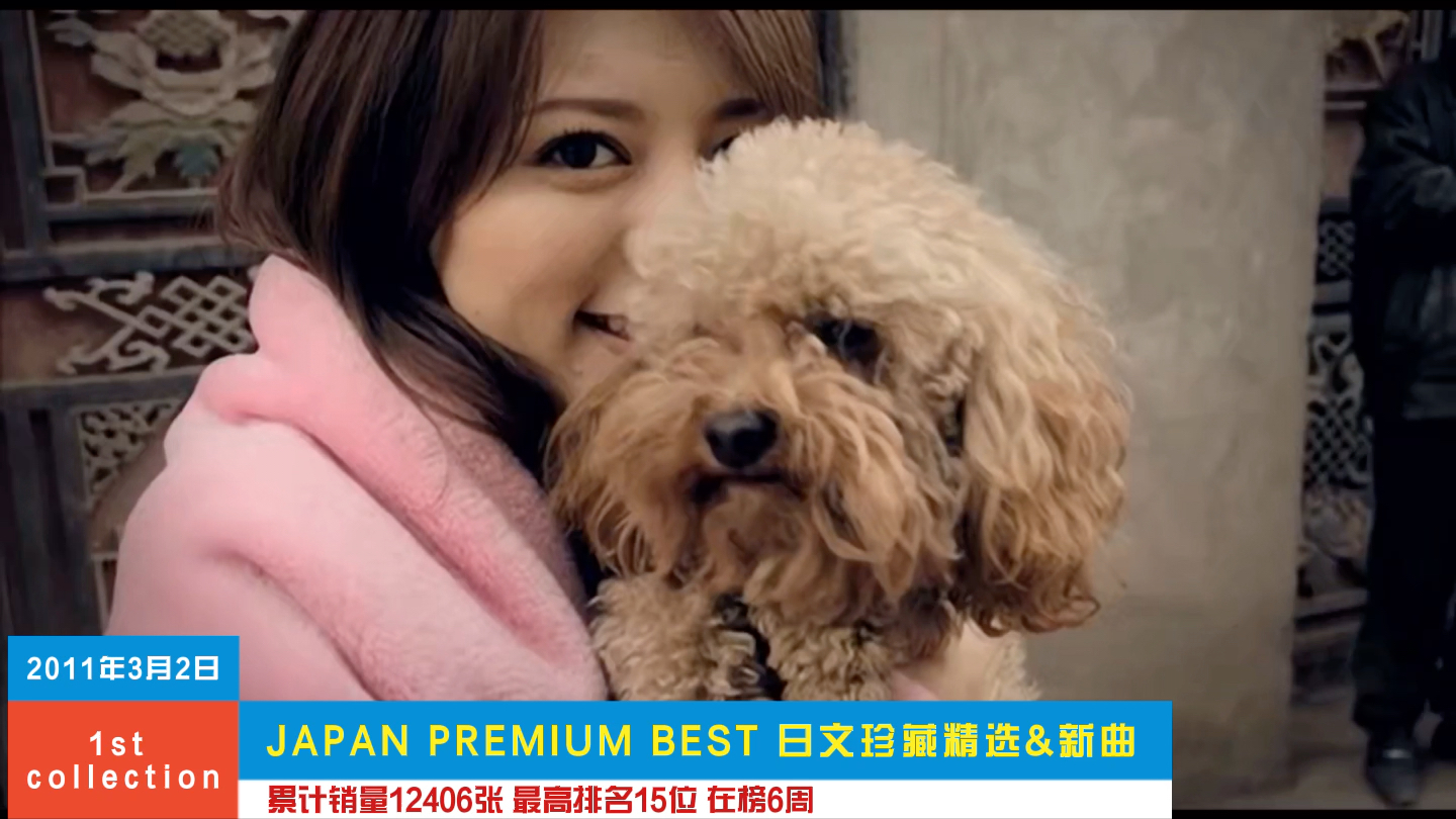 唯美歌姬阿兰的唱片销量 日本公信榜