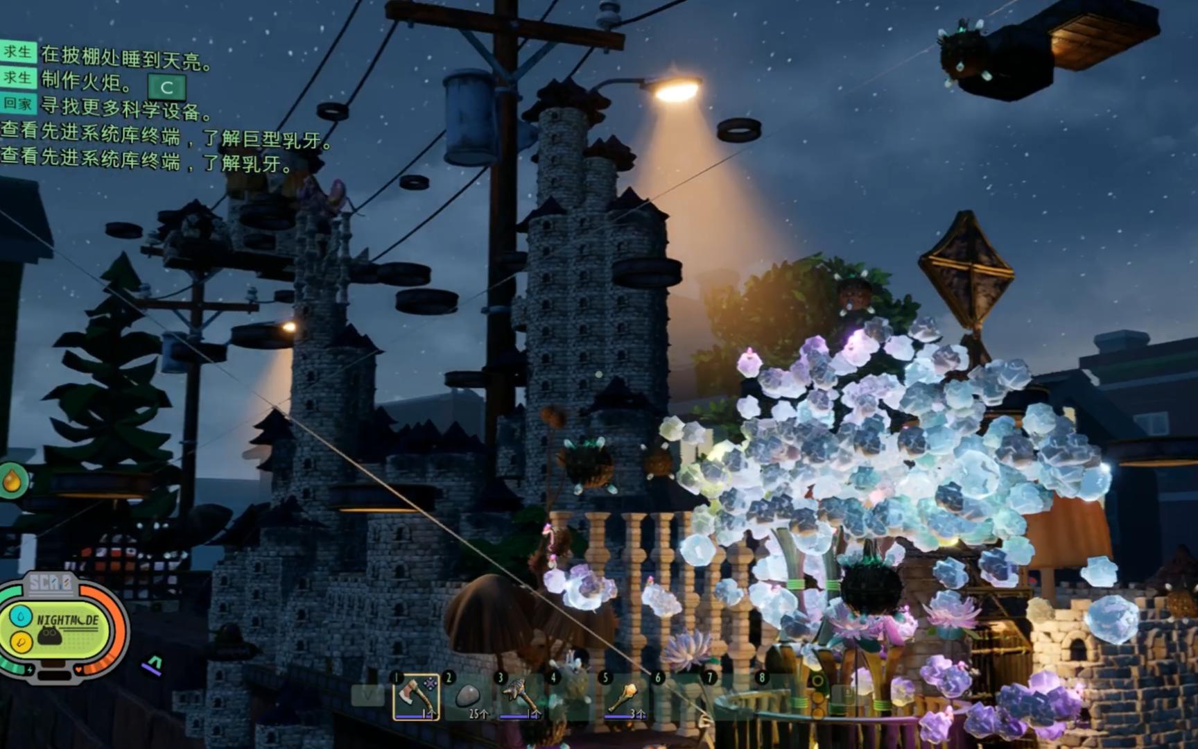 悬崖上的腐败城堡!禁闭求生建筑分享,这是你想要的建筑吗?