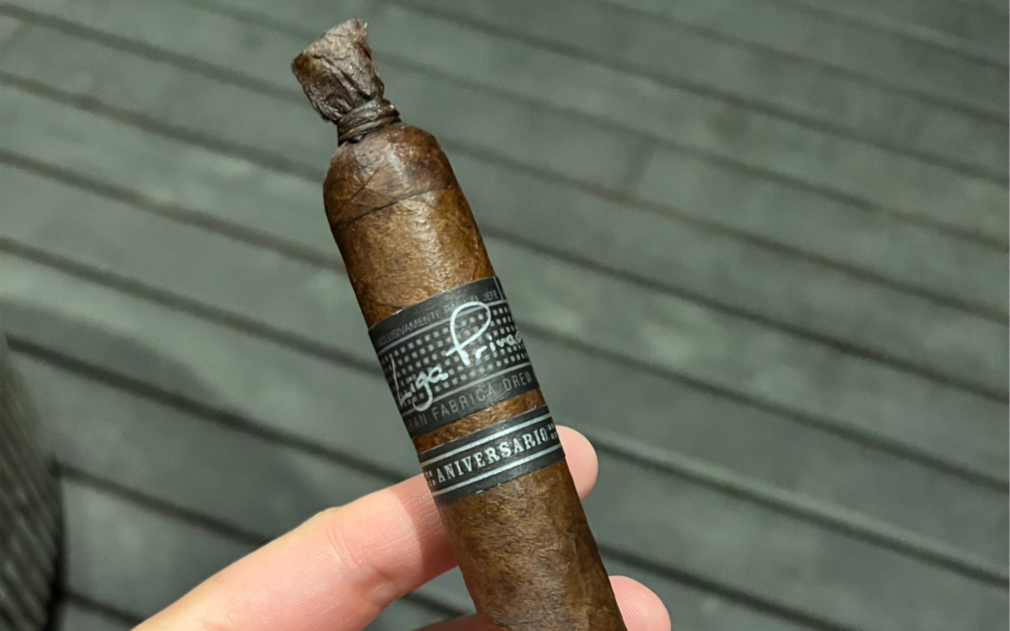 liga 10周年限量雪茄品吸,市面最难买的德鲁庄园味道还是可以的