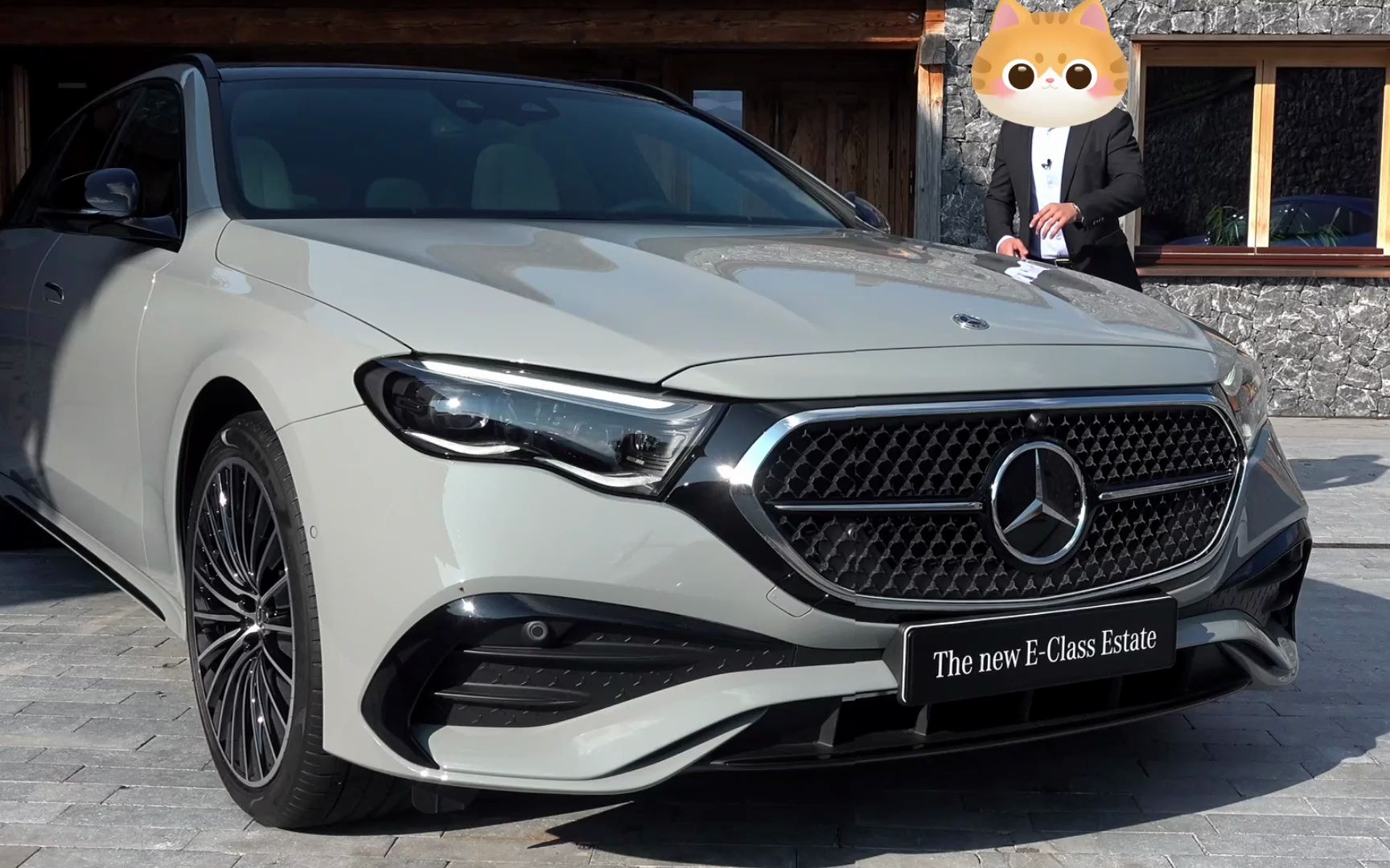 2024款奔驰e级旅行车亮相,轴距2961毫米,全新外观和内饰欣赏