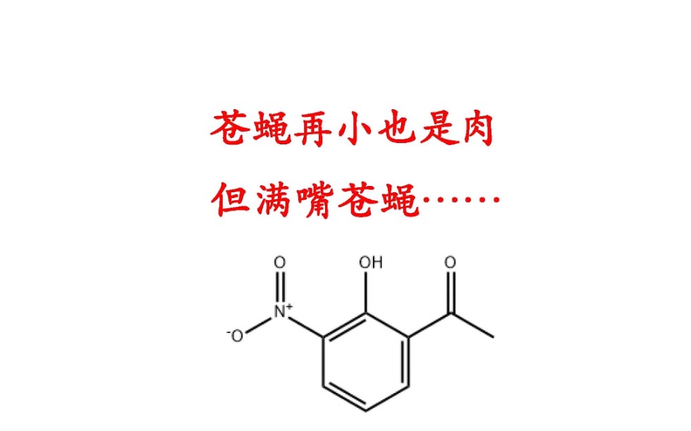 有机合成订单实战分析……苍蝇哔哩哔哩bilibili