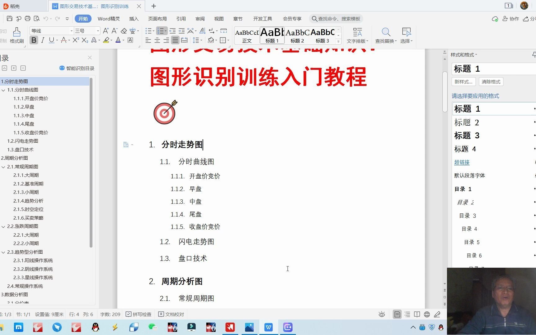 [图]实用操盘学2021年1月22日午课