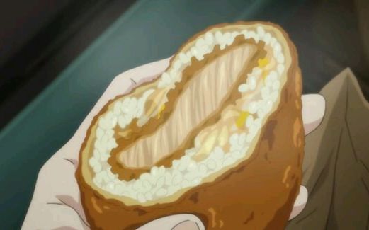 搬运冰上的尤里炸猪排饭皮罗什基制作