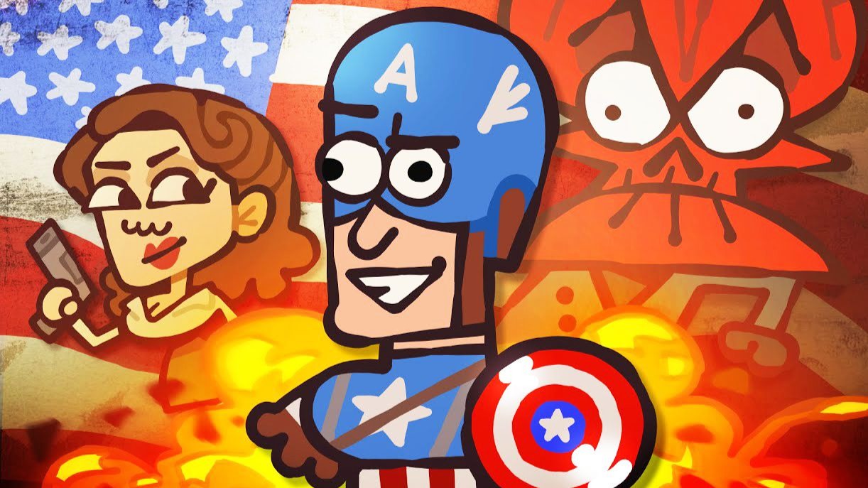 8分钟看完《美国队长》【Cas van de Pol动画精选】-CasvandePol动画-CasvandePol动画-哔哩哔哩视频