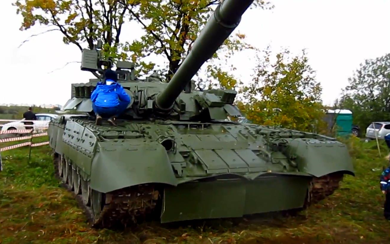 俄罗斯陆军 — t-80u主战坦克静态展示(2017/12)