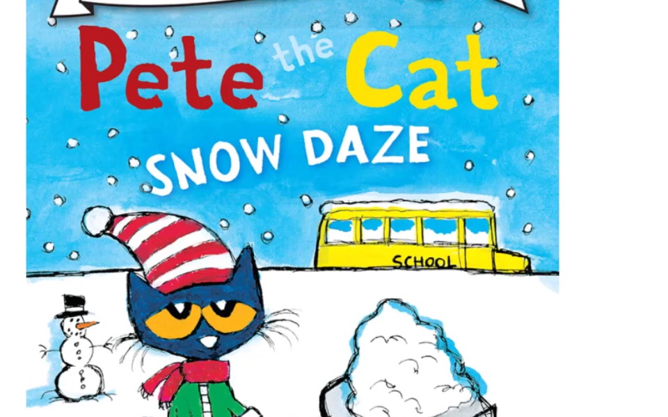 【英文绘本朗读】【皮特猫:雪地狂欢】Pete the Cat Snow Daze'哔哩哔哩bilibili