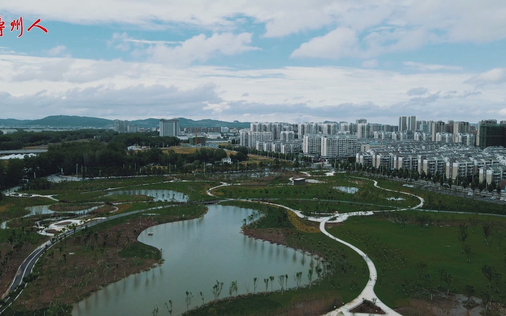 寿县龙吟湖公园风景