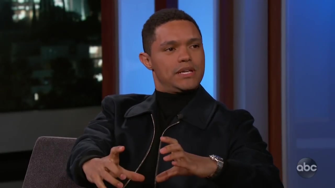 trevornoah妈我是名人我很忙哒你算什么名人