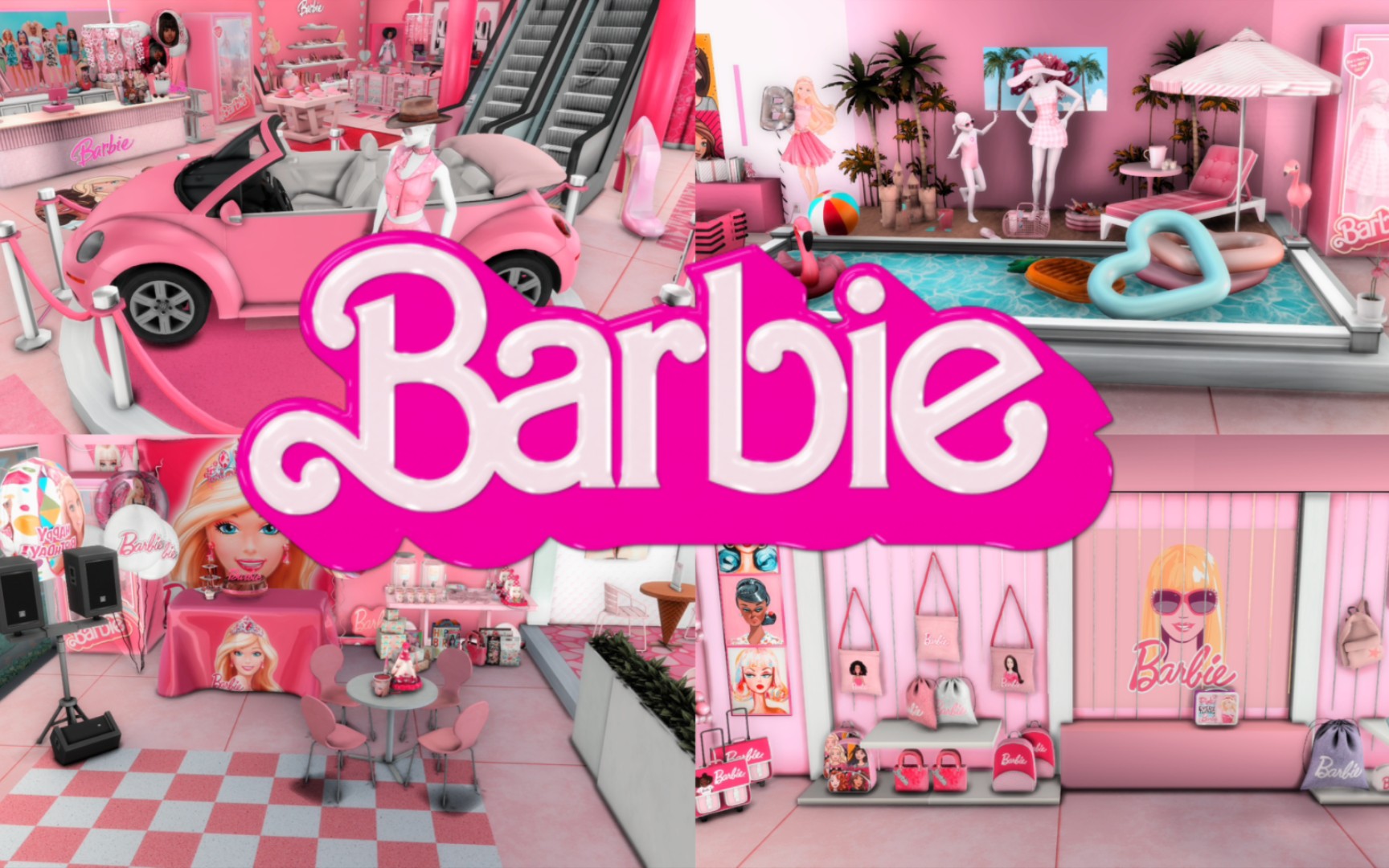 模拟人生4 barbie store模拟人生4