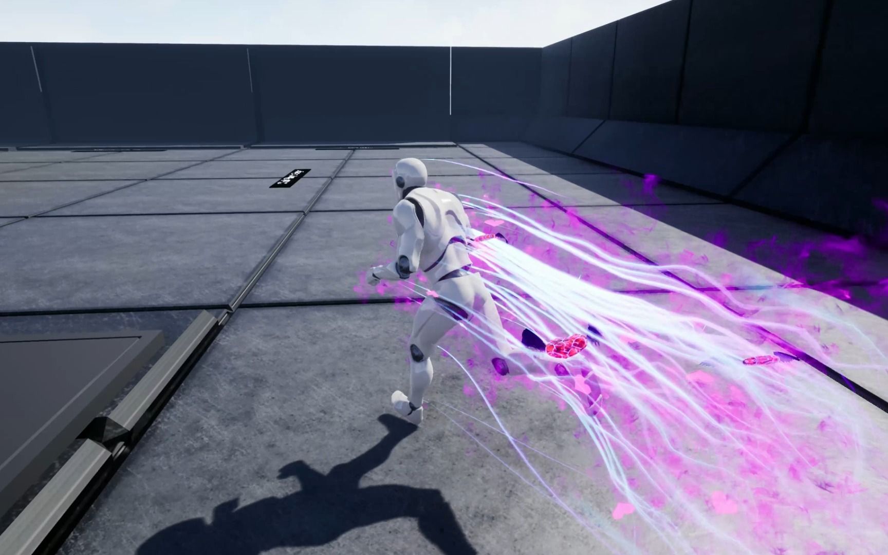 ue5拖尾残影粒子特效dash effects