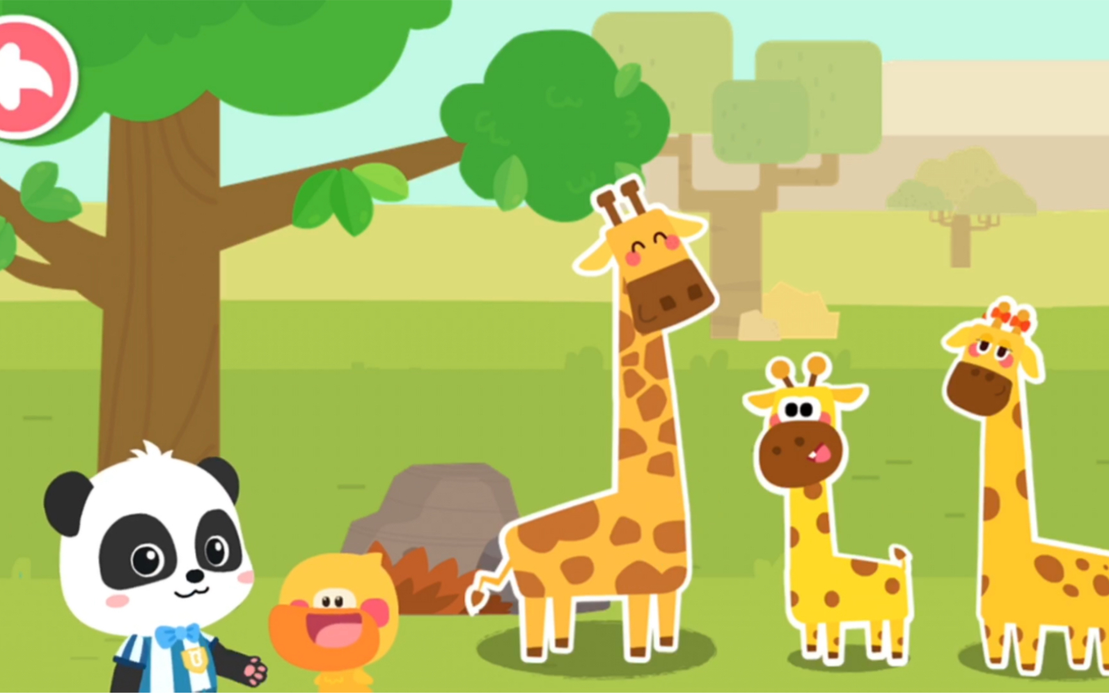 宝宝巴士 比一比,我们一起来学习比高矮吧_手机游戏热门视频