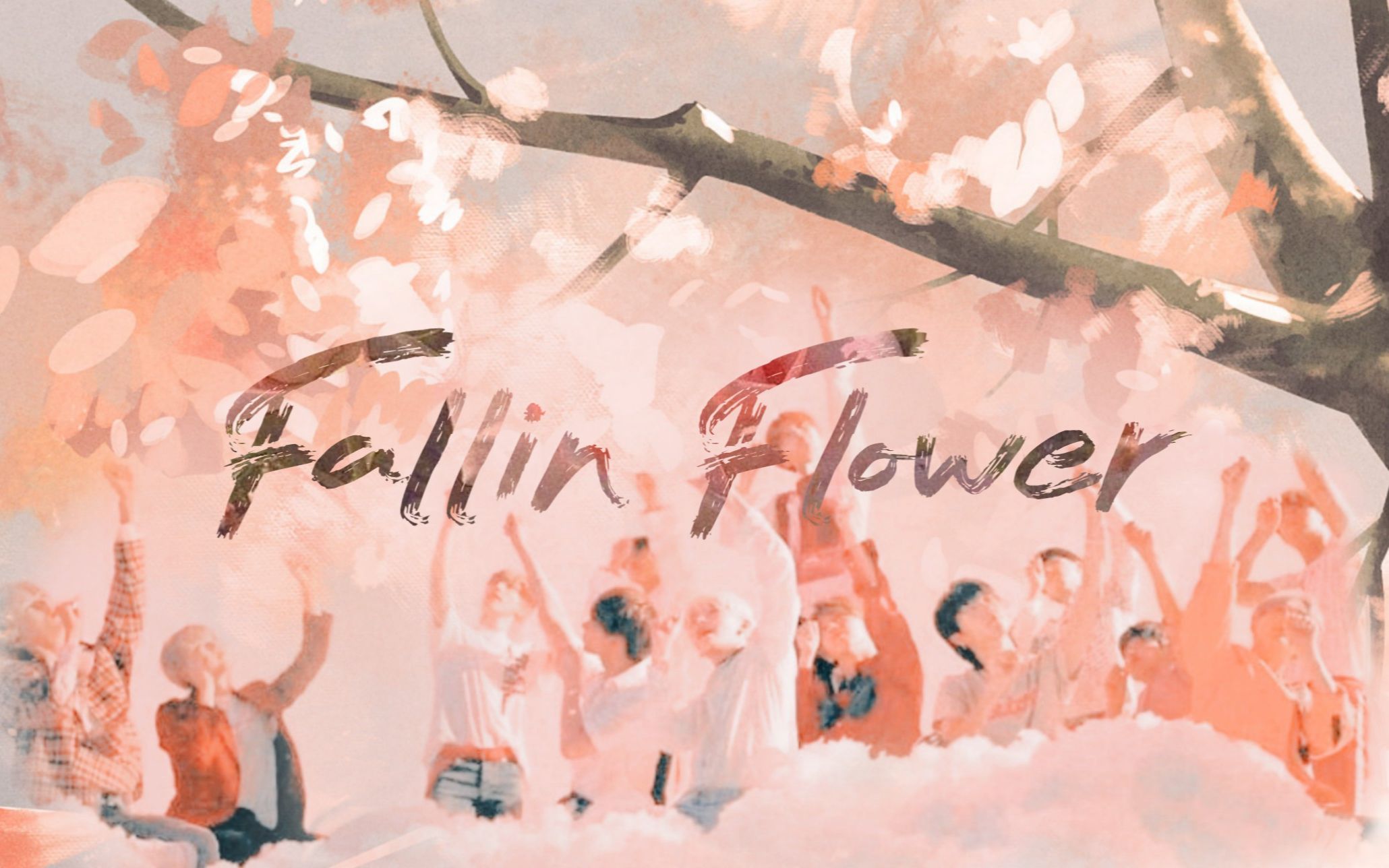 【Seventeen】fallin'flower绝美中文填词翻唱!每一次樱花落下都只为与你相遇哔哩哔哩bilibili