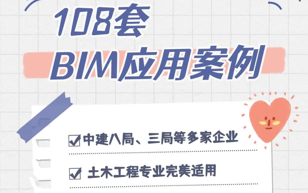 108套BIM应用案例哔哩哔哩bilibili