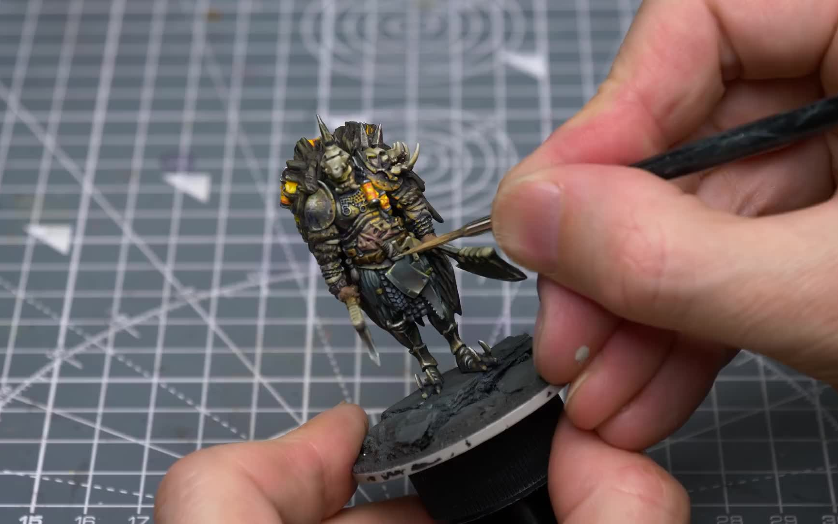 [图]【大神涂装】【Sorastro's Painting】死亡国度Kingdom Death- Monster Painting Guide Ep.4