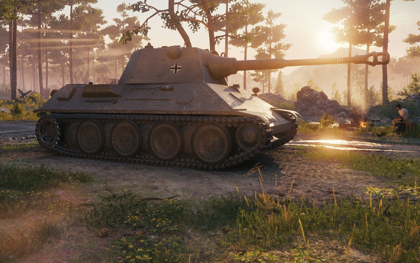 坦克世界无灯战士旧德意志帝国陆军图纸中型坦克vk3002db嗟乎我最喜欢