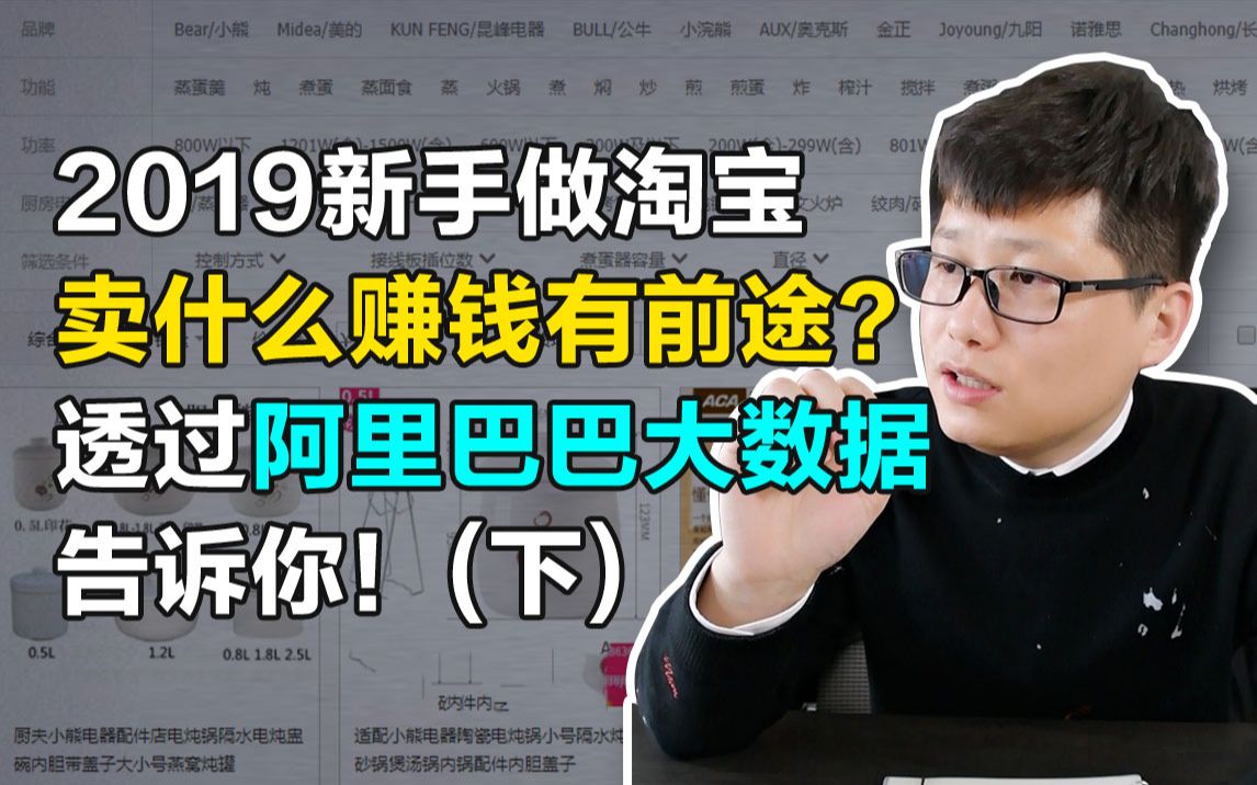 新手做淘宝卖什么赚钱有前途?透过阿里巴巴大数据告诉你哔哩哔哩bilibili