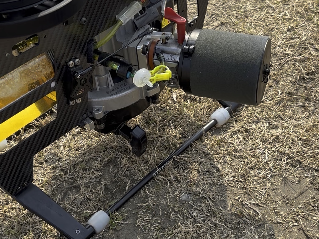 汽油直升机调试