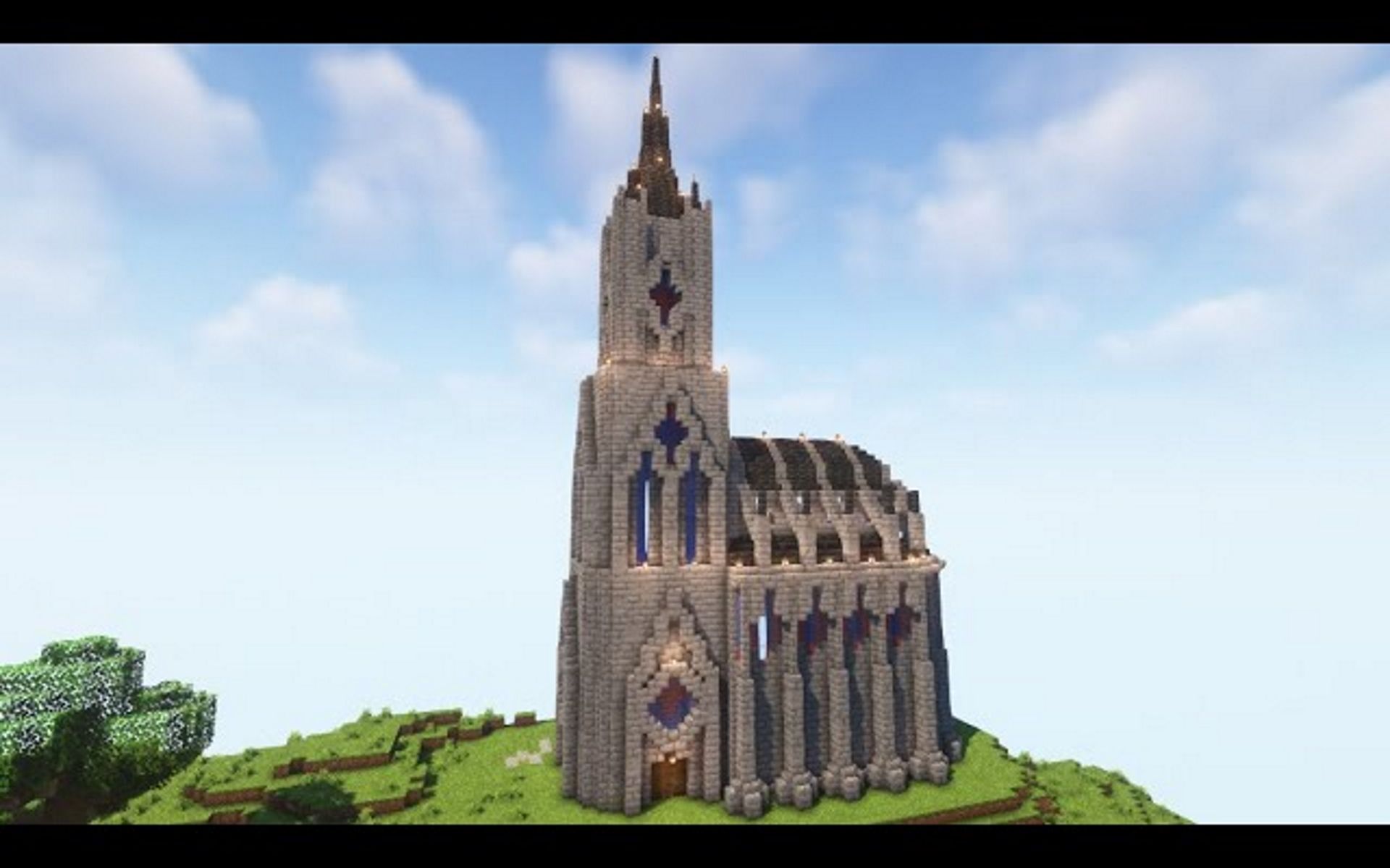 【neatcraft】minecraft 建筑教程-建造一座中世纪教堂(搬运)-骄傲的