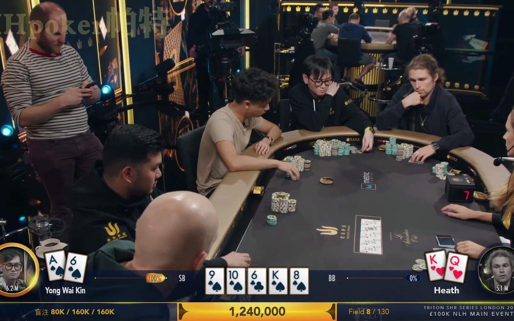 德州扑克:yong wai kin 横扫四方