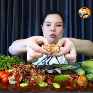 Скачать видео: 泰国橙子姐姐美食分享，