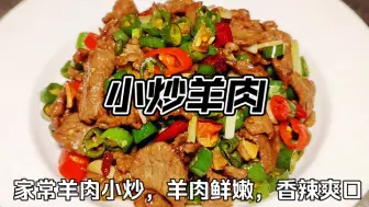 Download Video: 小炒羊肉，香辣炒羊肉，小炒羊肉家常做法，小炒羊肉湘菜，小炒羊肉视频教程，小炒羊肉怎么做好吃又嫩，小炒羊肉正宗做法，小炒羊肉详细做法，小炒羊肉做好吃做法老郭说美食