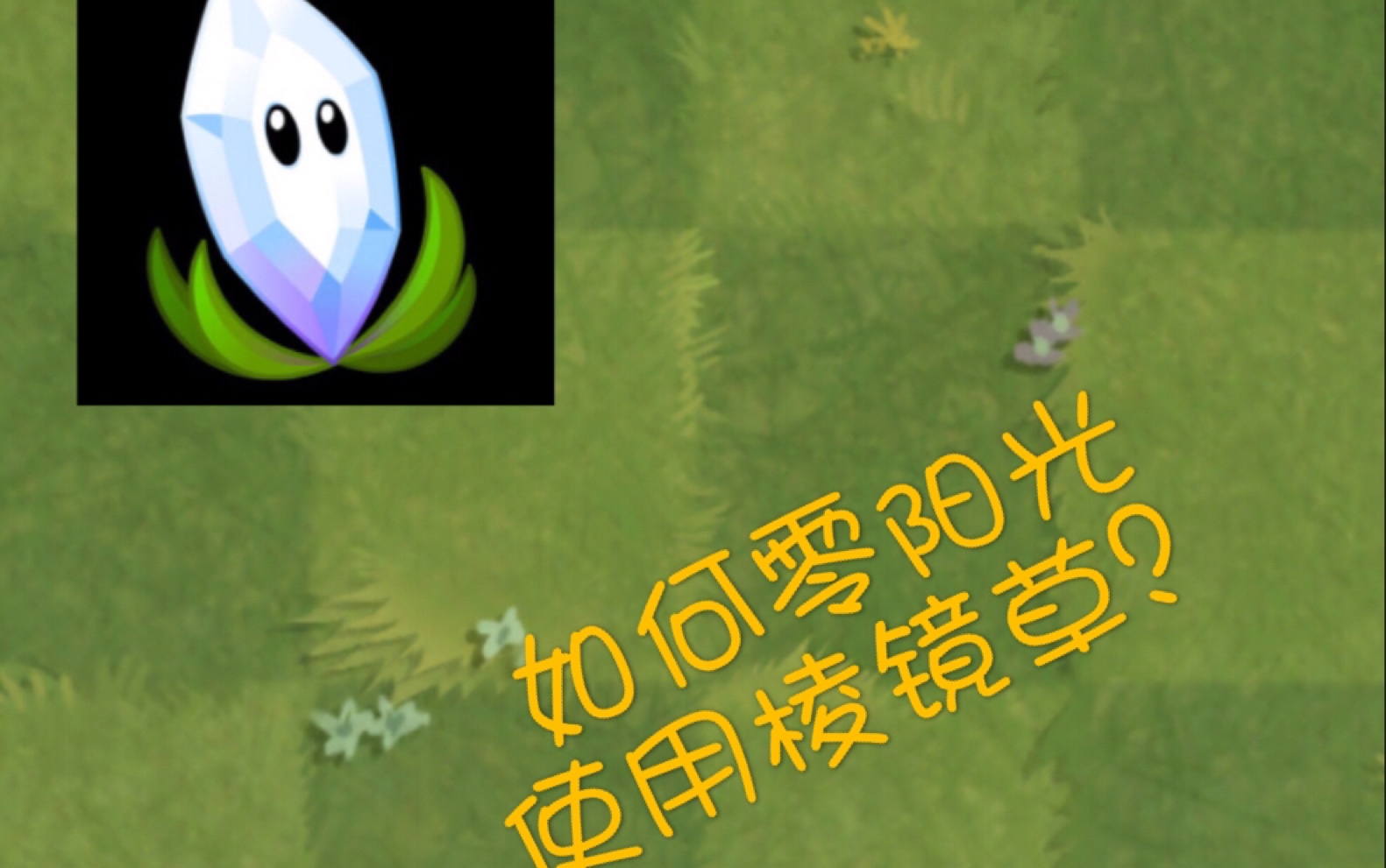 【植物大战僵尸2】棱镜草如何在游戏中不用阳光?