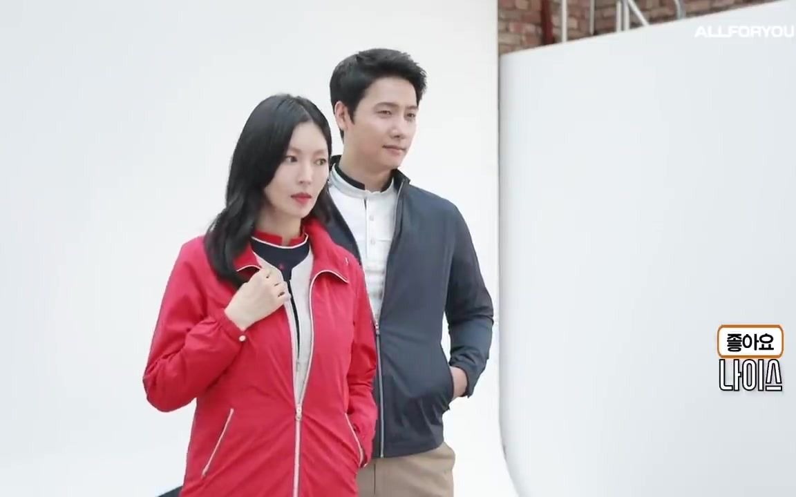 夫妻cp金素妍李尚禹allforyou广告拍摄制作