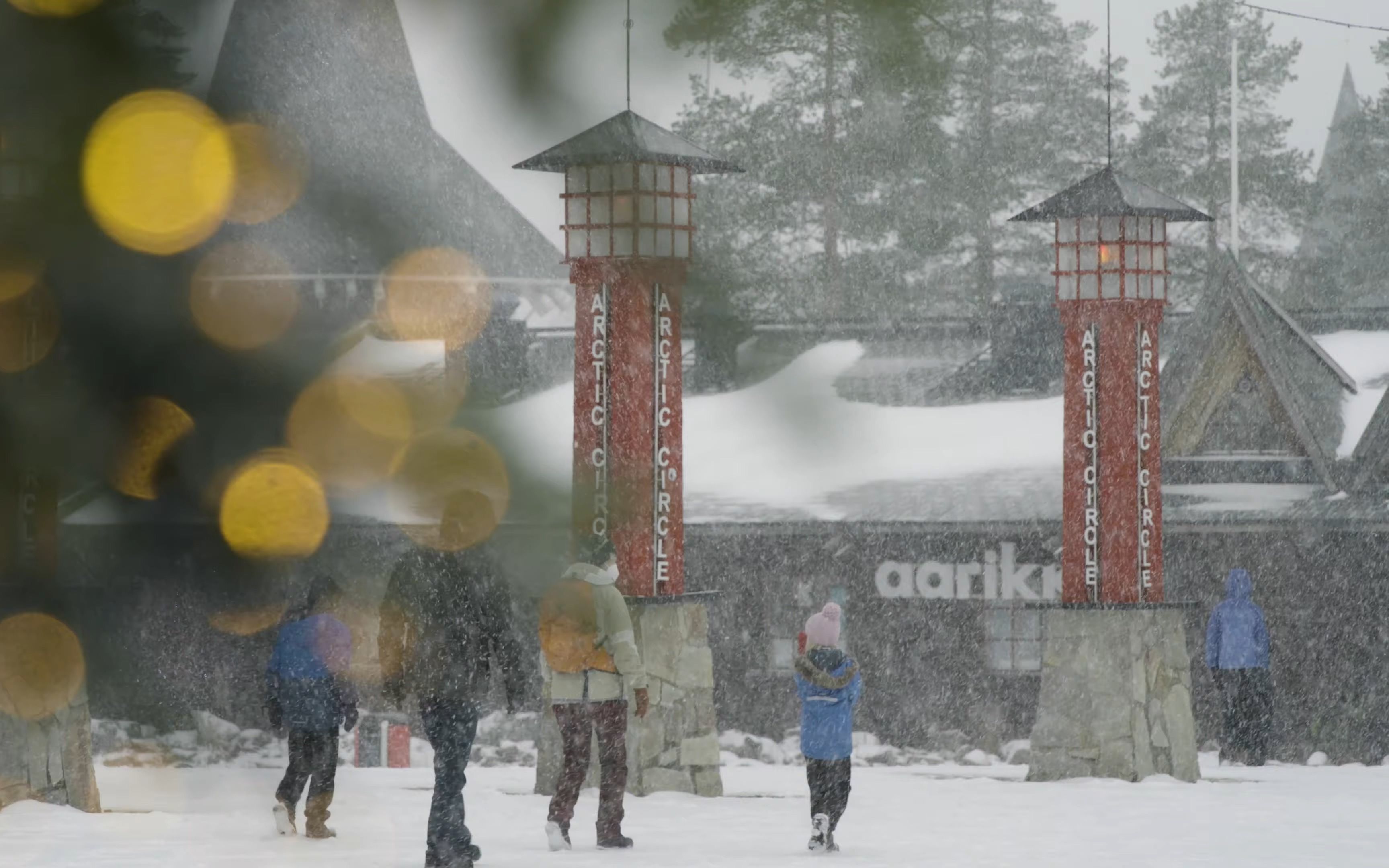 [图]2021北极圈圣诞老人村的冬天和第一场雪