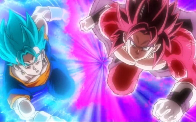 两个贝吉特vs布罗利-超级龙珠英雄第6弹宣传动画