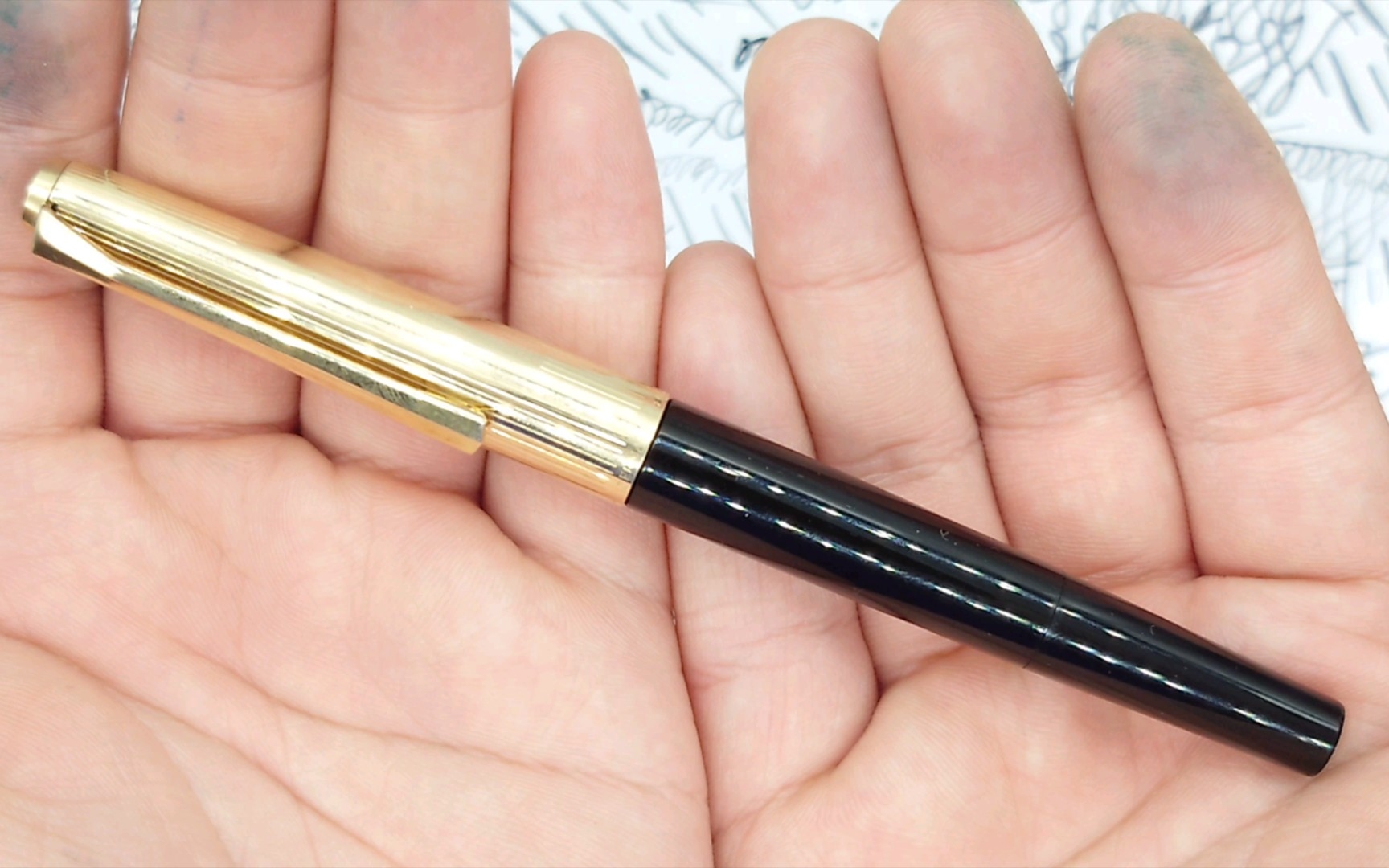 德国 百利金 p30 学生鸟 18k st尖 活塞上墨