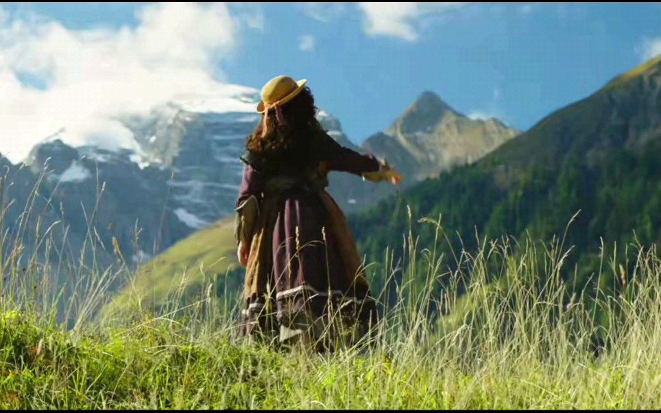 电影《海蒂和爷爷》3/3 阿尔卑斯山的少女和被爱治愈的爷爷间的温馨