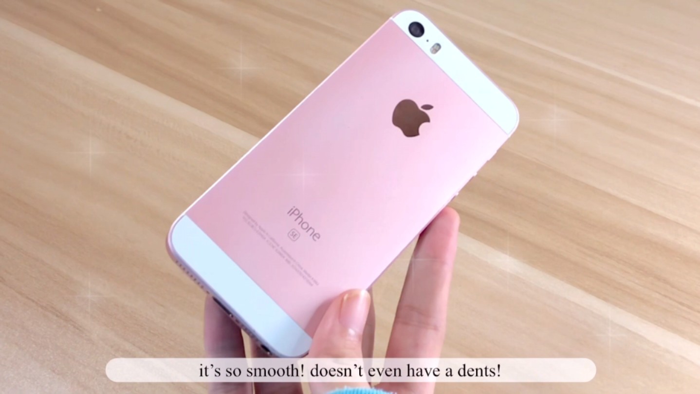 【开箱】iphone se 玫瑰金 (2016) aesthetic unboxing rosegold