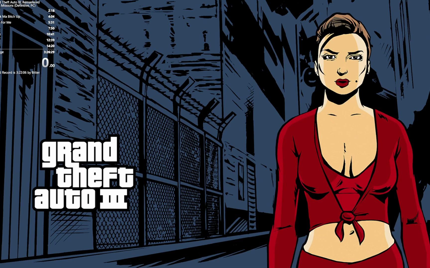 gta3重制版 速通 所有任务 3h17m05s