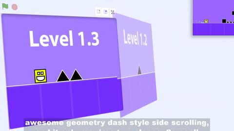 I Made Geometry Dash in Scratch! 