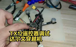 Video herunterladen: TX12遥控器调试达尔文穿越机