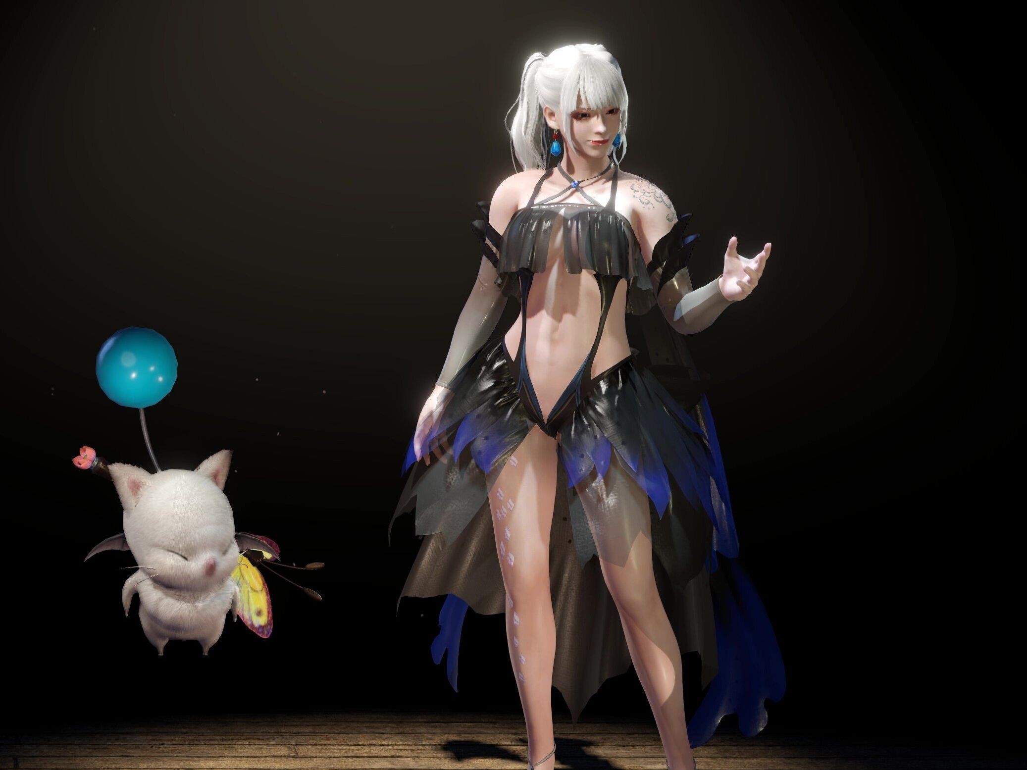怪物猎人世界mod{增高瘦腿服装外观}已附带最新版本前置文件