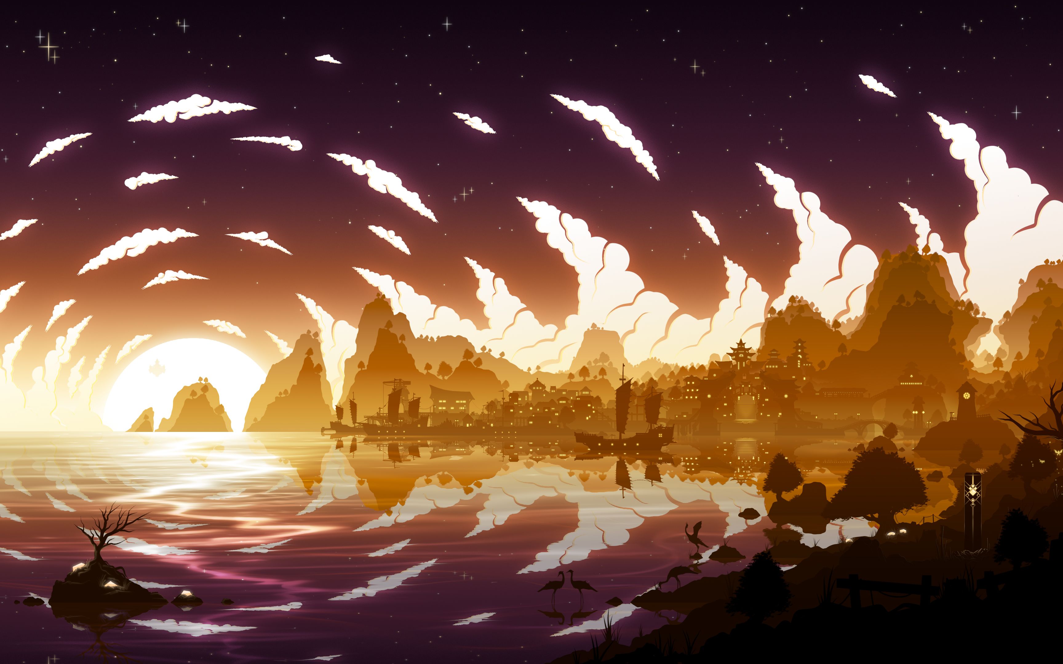 原神混剪放松4k原神不只有深渊副本和练度