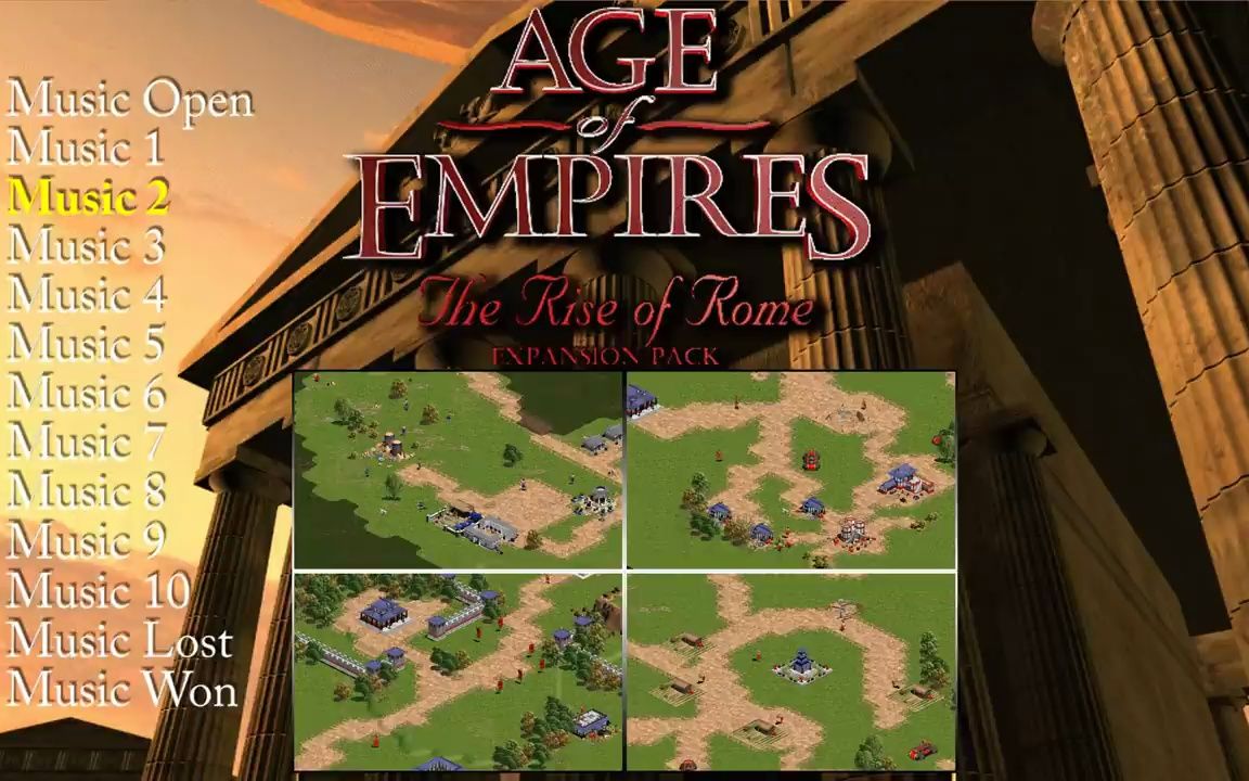 [图]帝国时代1 罗马复兴 (Age Of Empires - The Rise of Rome) 游戏音乐