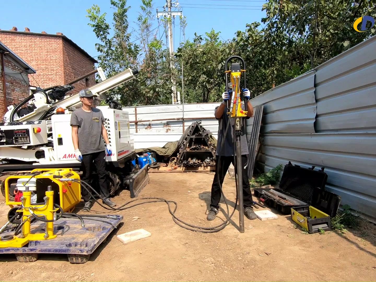 犀牛hpd60土壤取样钻机操作速览