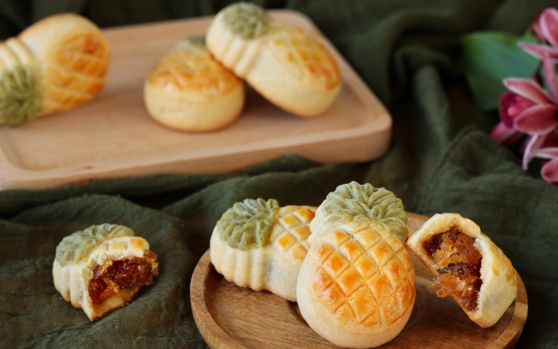 小菠萝凤梨酥 自制纯天然凤梨酥 中秋节的凤梨月饼