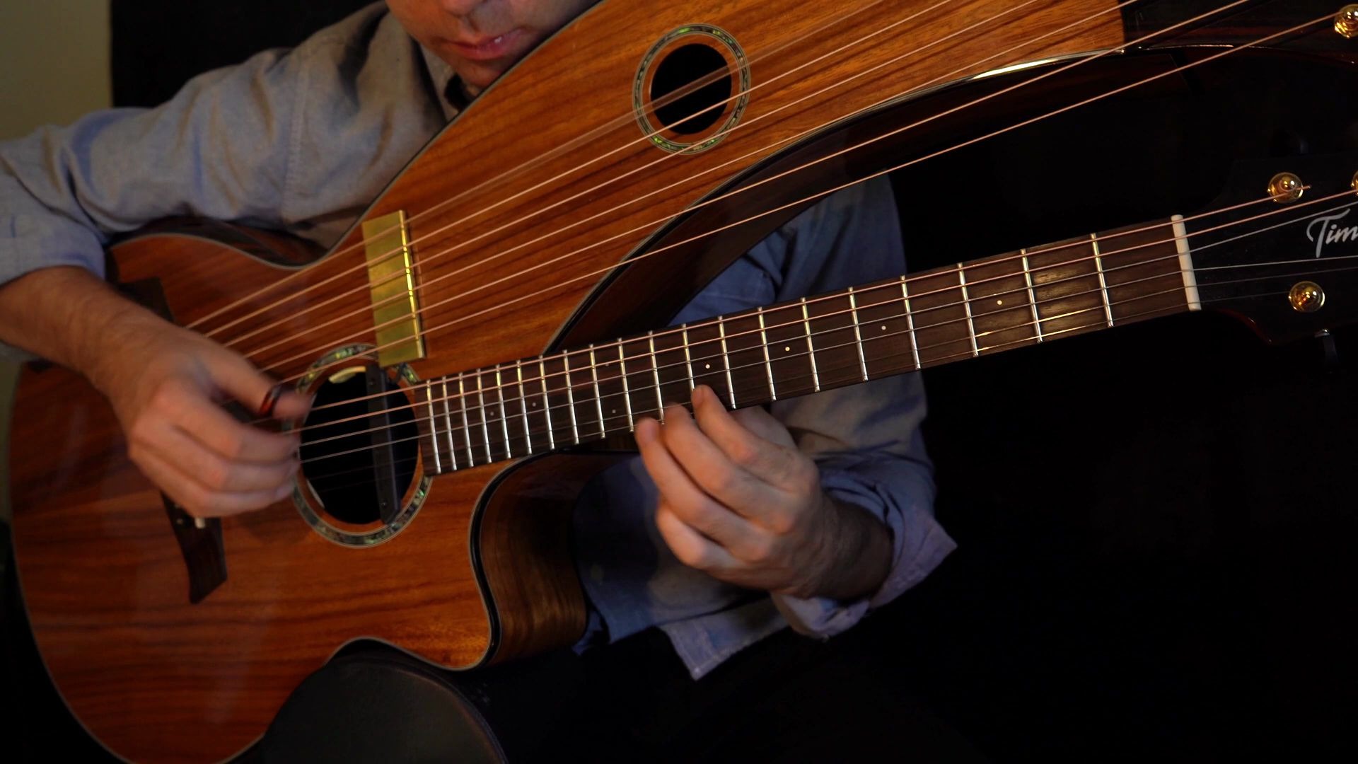 超浪漫温柔的18弦吉他,这个竖琴吉他你爱了吗?