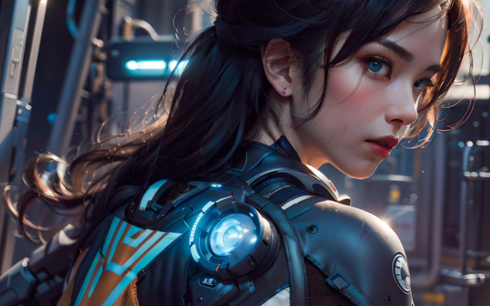 赛博女孩2077(2)4k超高清横版